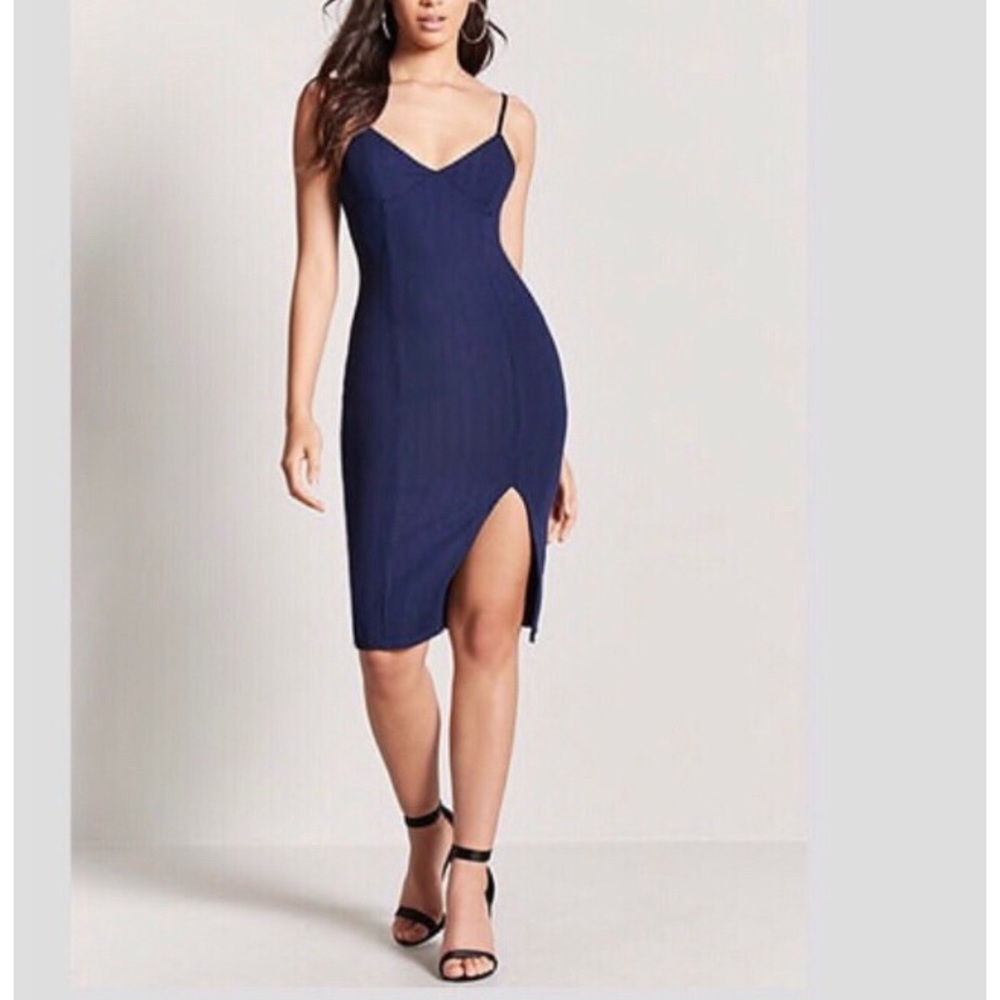 Forever 21 Navy Bodycon Dress